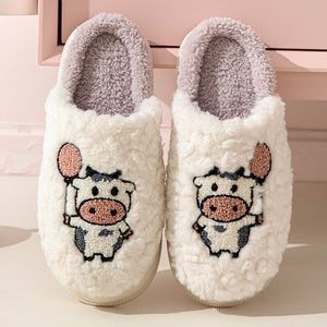 Cute Cow House Slipper