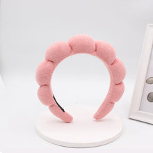 Load image into Gallery viewer, Terry Cloth Sponge Twist Headband
