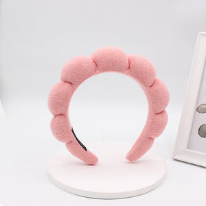 Terry Cloth Sponge Twist Headband