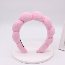 Load image into Gallery viewer, Terry Cloth Sponge Twist Headband
