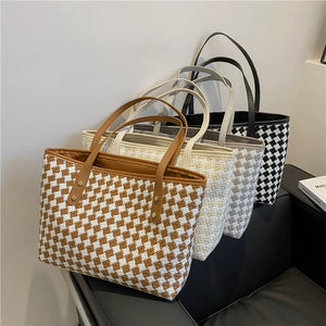 Checkered Tote