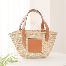 Load image into Gallery viewer, Natural Water Grass Straw Woven Bag
