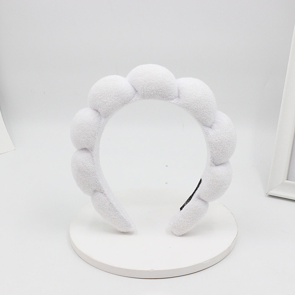 Terry Cloth Sponge Twist Headband