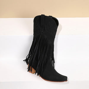 Vintage Tassel Boots