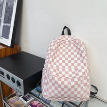 Load image into Gallery viewer, Plaid Backpack
