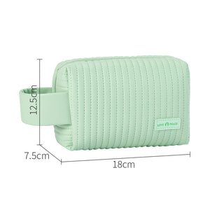 Hand-Held Cosmetic Bag