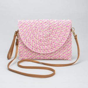 Explosive Woven Crossbody Bag