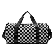 Load image into Gallery viewer, Checkerboard Travel Bag
