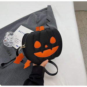 Funny Pumpkin Bag Chain Diagonal Bag