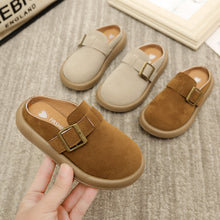 Load image into Gallery viewer, Children&#39;s Closed Toe Half Slippers
