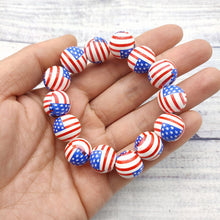 Load image into Gallery viewer, Soccer Volleyball Wooden Bead Bracelet|3pcs
