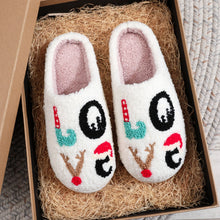 Load image into Gallery viewer, Valentine Theme LOVE Graphic Fuzzy Slipper
