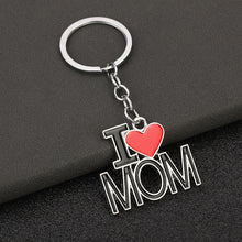 Load image into Gallery viewer, Mother&#39;s Day MOM PAPA Love Letter Keychain
