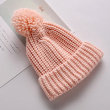 Load image into Gallery viewer, Hand Embroidered Name Children&#39;s Knitted Hat
