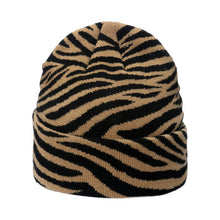 Load image into Gallery viewer, Cow Print Knitted Hat
