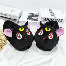 Load image into Gallery viewer, Cute Cat House Slippers
