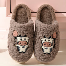 Load image into Gallery viewer, Cute Cow House Slipper
