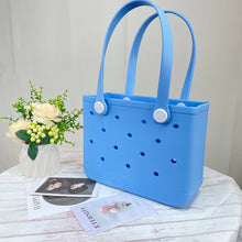 Load image into Gallery viewer, Solid Color EVA Beach Tote
