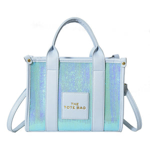 Pop Simple Sequin Tote