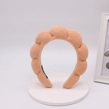 Load image into Gallery viewer, Terry Cloth Sponge Twist Headband
