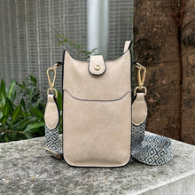 Load image into Gallery viewer, Preorder-Geometric Strap PU Leather Crossbody Bag
