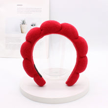 Load image into Gallery viewer, Terry Cloth Sponge Twist Headband
