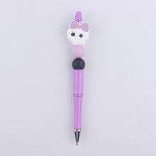 Load image into Gallery viewer, Halloween Pumpkin Spider Silicone Beaded Pen(MOQ:3)
