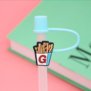 Cartoon Silicone Straw Cover(moq:3)