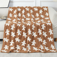 Load image into Gallery viewer, Half-Fleece Bow Blanket
