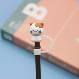 Cartoon Silicone Straw Cover(moq:3)