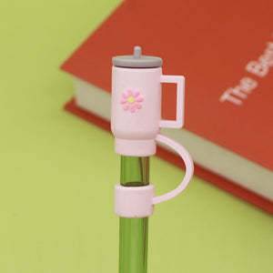 Cartoon Silicone Straw Cover(moq:3)