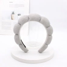 Load image into Gallery viewer, Terry Cloth Sponge Twist Headband
