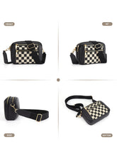 Load image into Gallery viewer, Checkered Crossbody Bag
