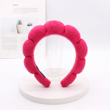 Load image into Gallery viewer, Terry Cloth Sponge Twist Headband
