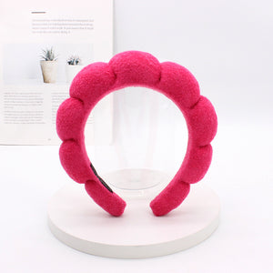 Terry Cloth Sponge Twist Headband