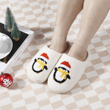 Load image into Gallery viewer, Christmas Penguin Slippers
