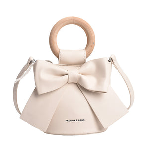 Bow Fashion Bucket Bag