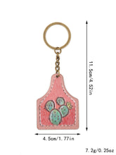 Load image into Gallery viewer, Western Farm Style Wooden Keychain
