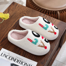 Load image into Gallery viewer, Valentine Theme LOVE Graphic Fuzzy Slipper
