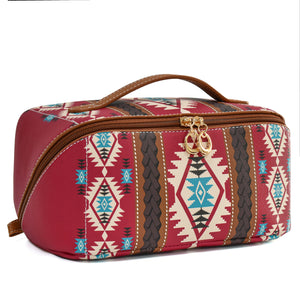 Aztec Print Cosmetic Case