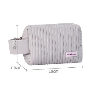 Hand-Held Cosmetic Bag