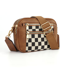 Load image into Gallery viewer, Checkered Crossbody Bag
