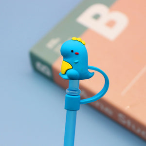 Cartoon Silicone Straw Cover(moq:3)