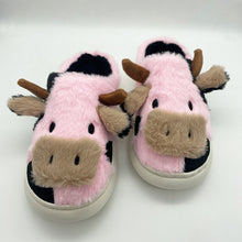 Load image into Gallery viewer, Cute Cow Cotton Slippers
