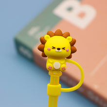 Load image into Gallery viewer, Cartoon Silicone Straw Cover(moq:3)
