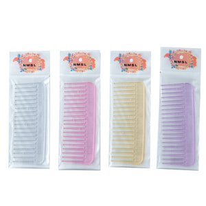 Plastic Colorful Glitter Comb