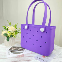 Load image into Gallery viewer, Solid Color EVA Beach Tote
