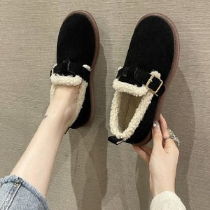 Warm Thick-Soled Cotton Shoes