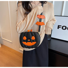 Load image into Gallery viewer, Funny Pumpkin Bag Chain Diagonal Bag
