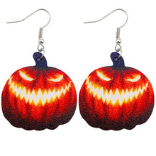 Load image into Gallery viewer, Halloween Faux Leather Earrings（MOQ3, color can mix）
